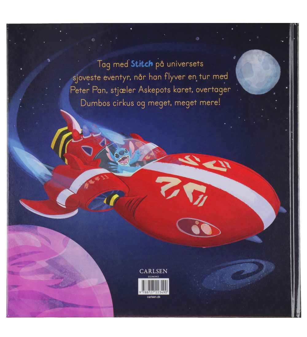 Forlaget Carlsen Book - Stitch Invades Disney - Danish