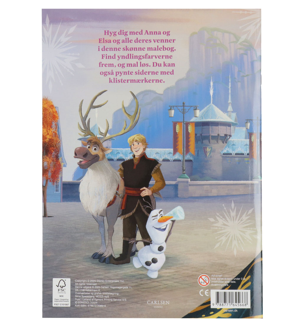 Forlaget Carlsen Colouring Book - Frozen Colouring Book