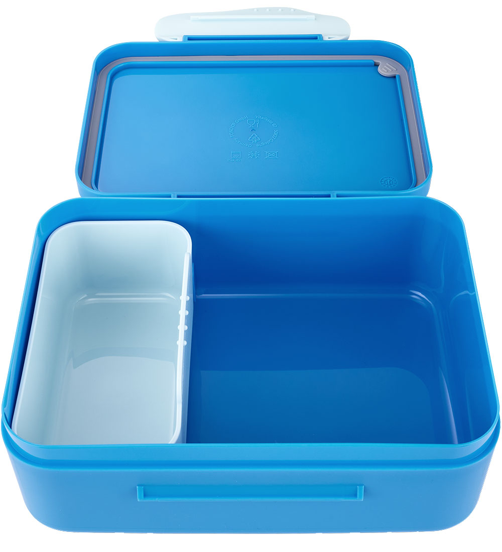Ergobag Lunchbox - Lunchbox w. Divider - Bluelight