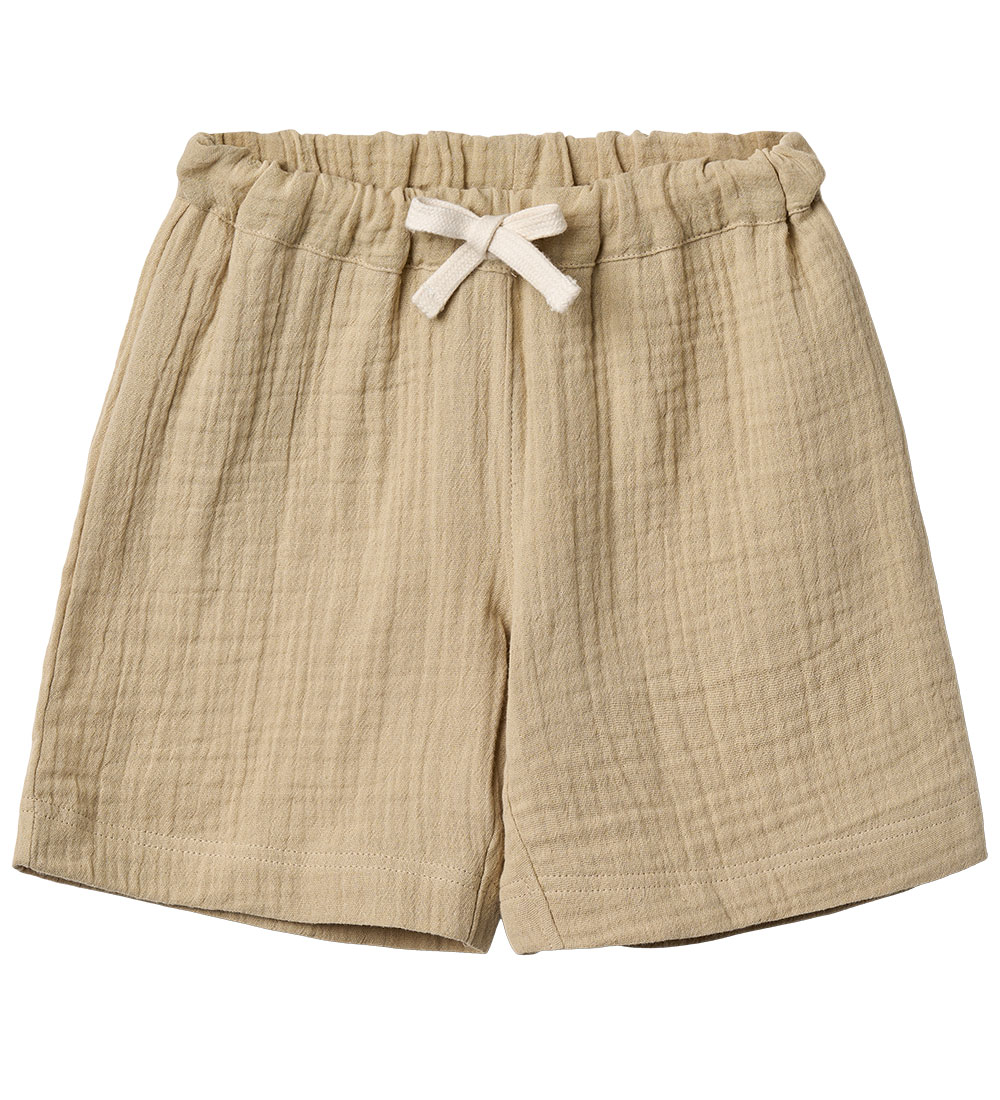 Wheat Shorts - Muslin - Atlasz - Soft Sand