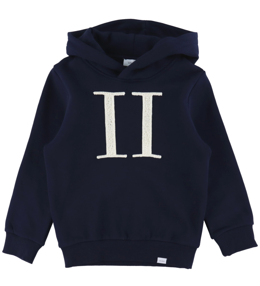 Les Deux Hoodie - Encore Bouclé - Dark Navy/Ivory