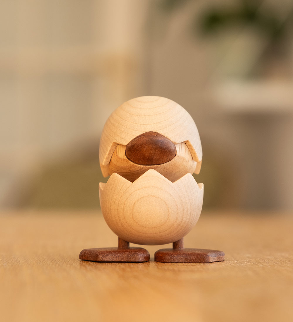 Fablewood H.C. Andersen - Den Grimme Ælling - 8 cm - Natur