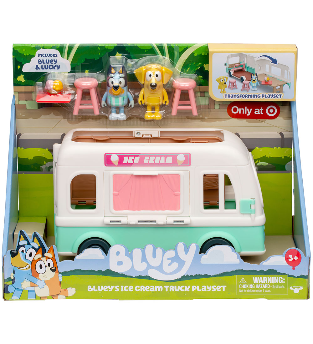 Bluey Play Set - Ice cream truck