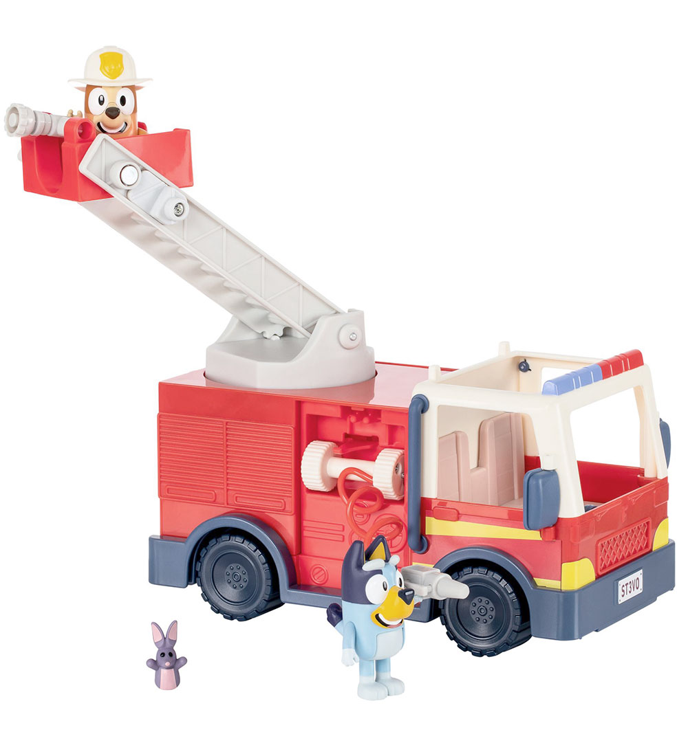 Bluey Spielset - Feuerwehrauto