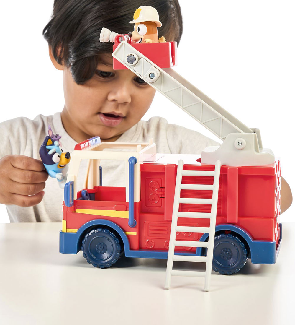 Bluey Spielset - Feuerwehrauto