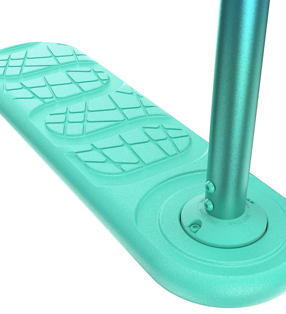 Indo Trampolin Sparkcyklar - Kickstart Classic+ - Neon