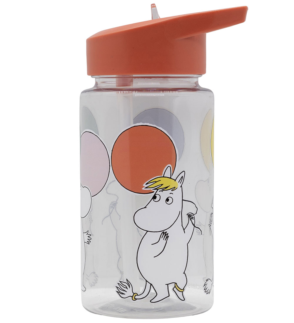 Rätt Start Water Bottle - Mumi - 550 mL - Red