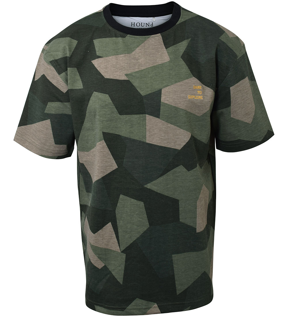 Hound T-shirt - Green w. Print