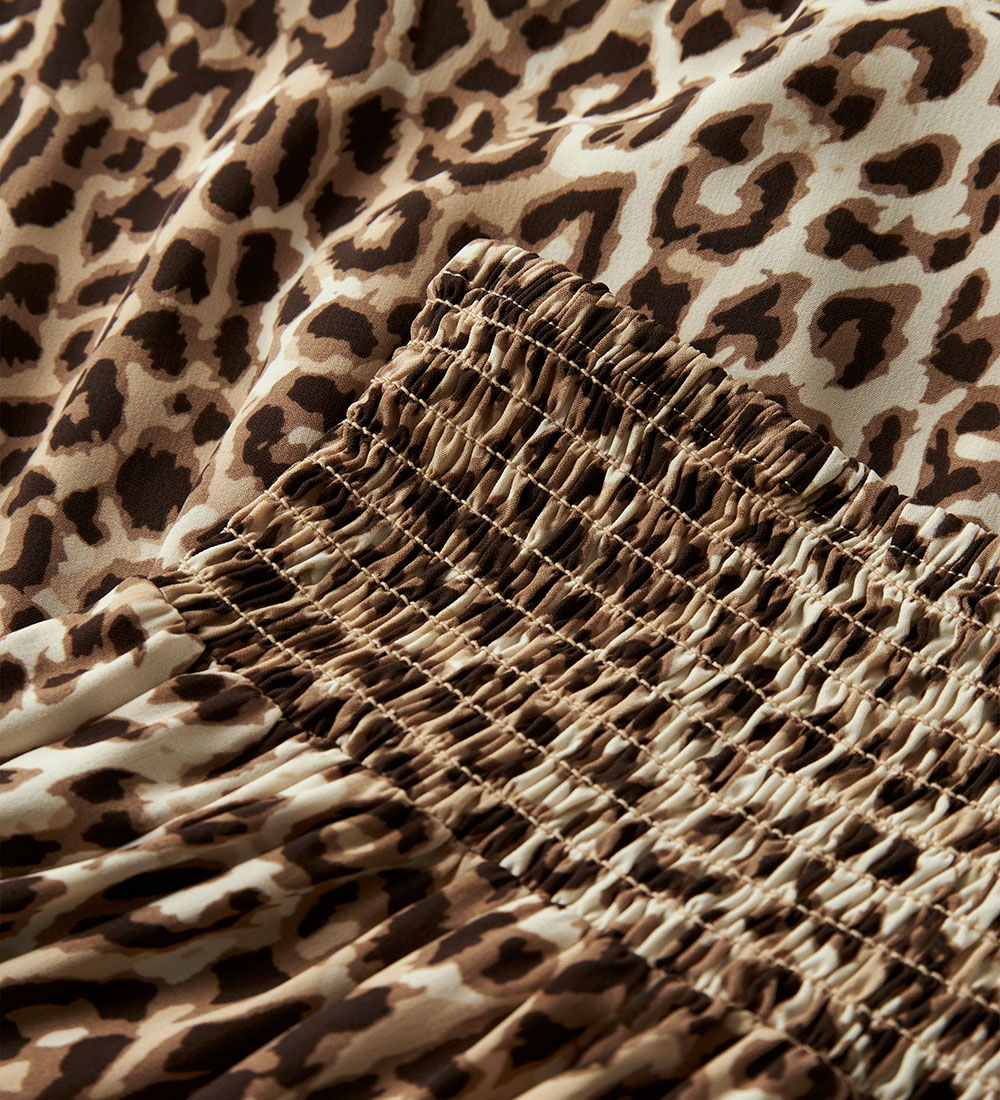 Name It Skirt - NkfVinaya - Black/Leopard AOP