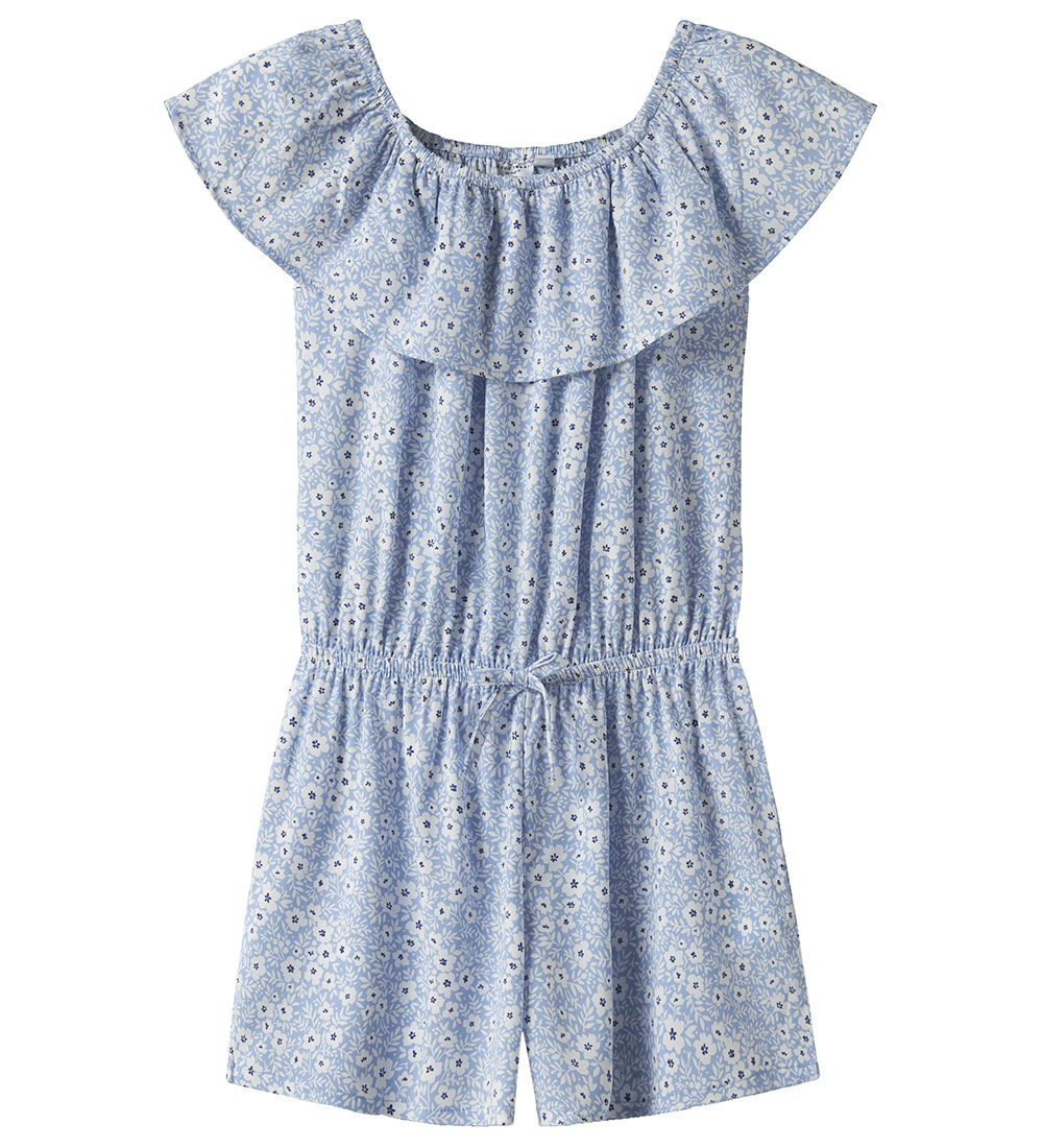 Name It Jumpsuit - NkfVinaya - Serenity/White Flower
