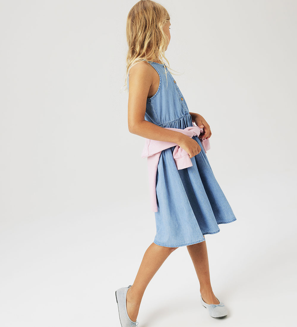 Name It Kleid - NkfJoy - Medium+ Blue Denim