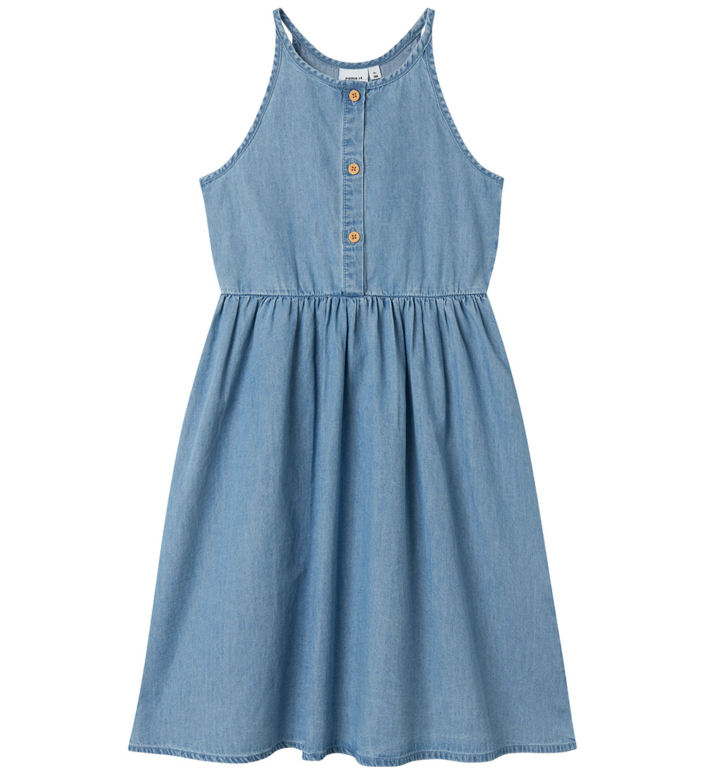 Name It Kleid - NkfJoy - Medium+ Blue Denim