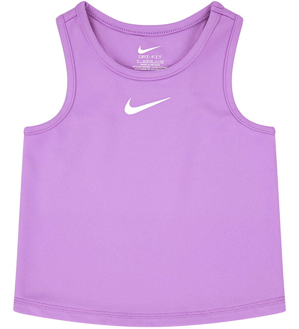 Nike Tanktop - Dri-Fit - Rush Fuchsia w. Logo