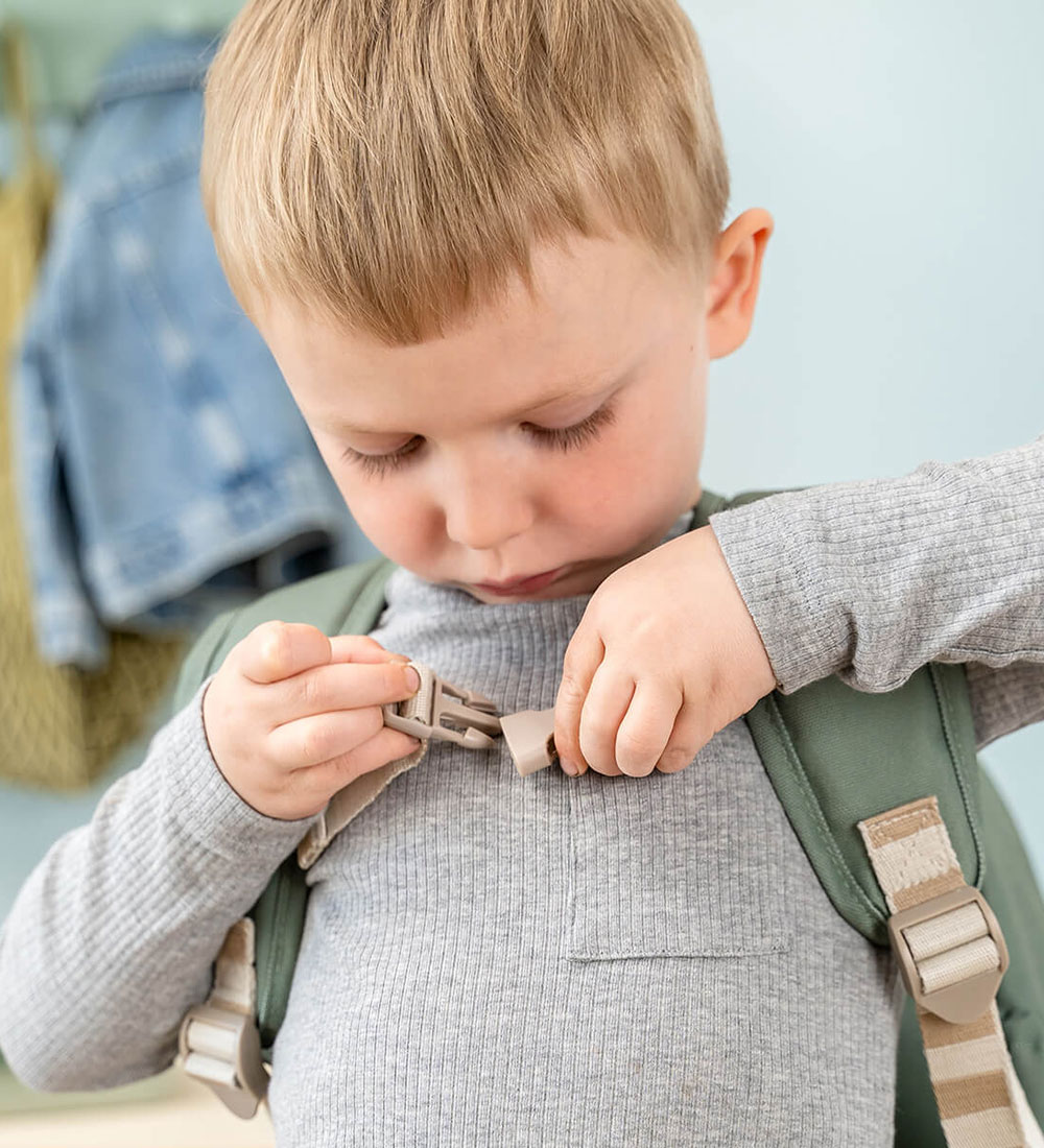 Done by Deer Preschool Backpack - Playground - Green