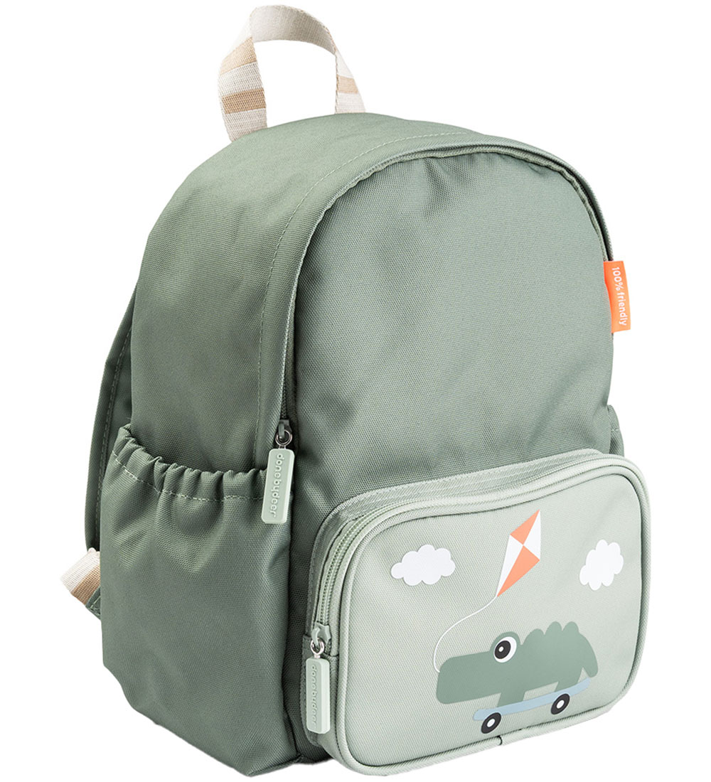 Done by Deer Preschool Backpack - Playground - Green