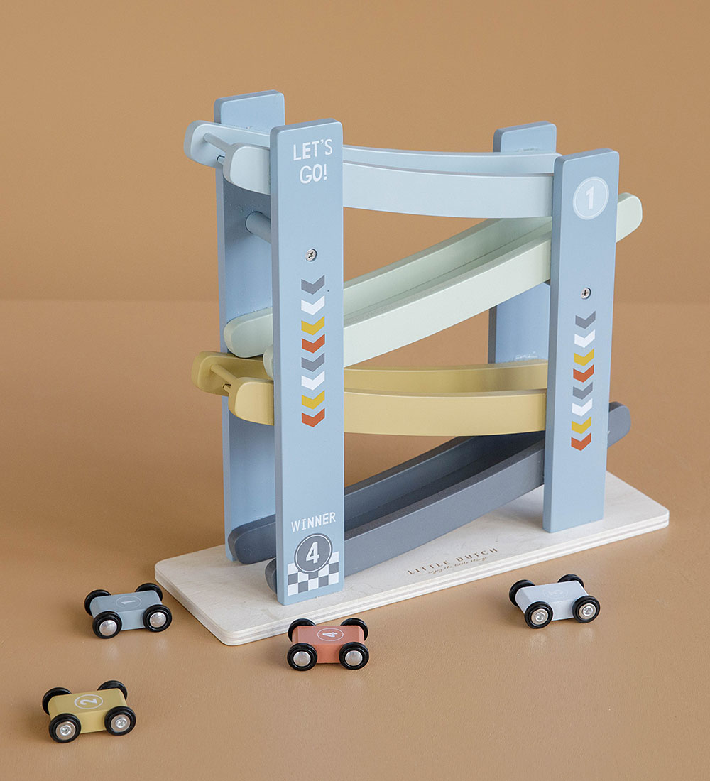 Little Dutch Car Track - Blue