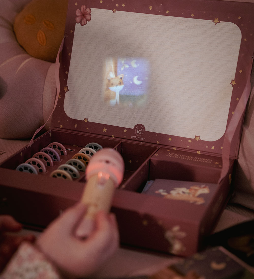 Little Dutch History Projector Flashlight - Pink