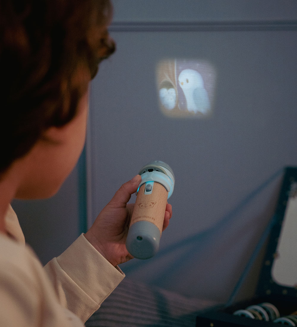 Little Dutch History Projector Flashlight - Blue