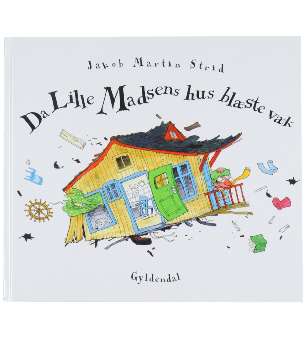 Forlaget Gyldendal Book - When Little Madsen's House Blown Away