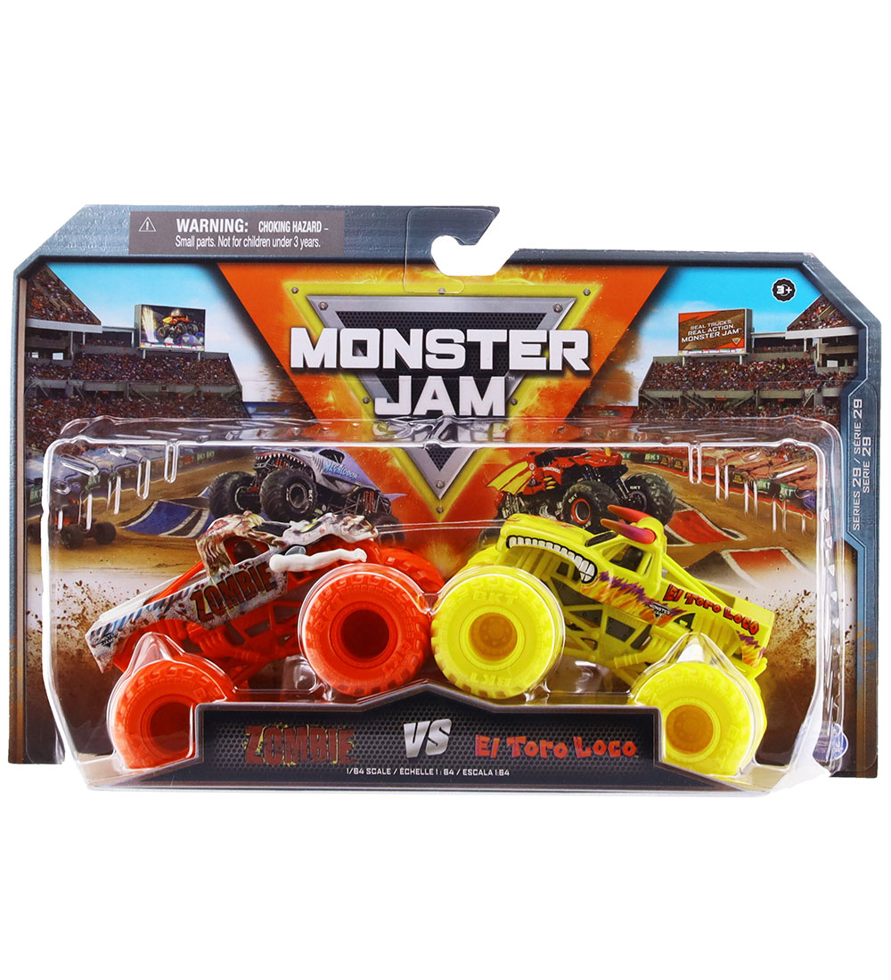 Monster Jam Truck - 1:64 - 2-Pack - Die Cast