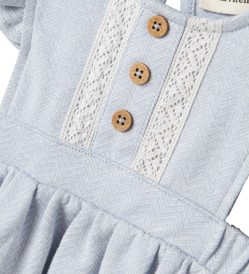 Lil' Atelier Kleid - NbfHaddie - Zen Blue