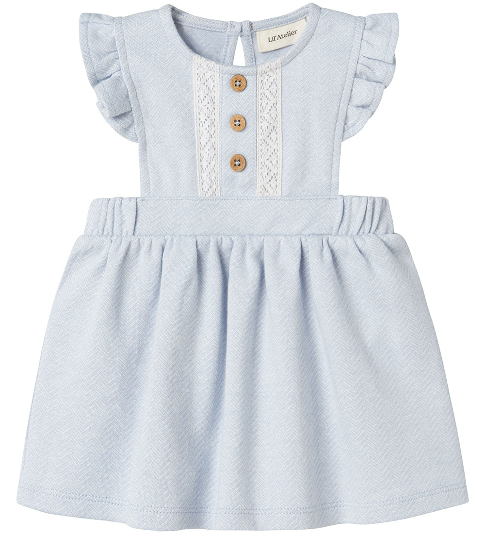 Lil' Atelier Kleid - NbfHaddie - Zen Blue