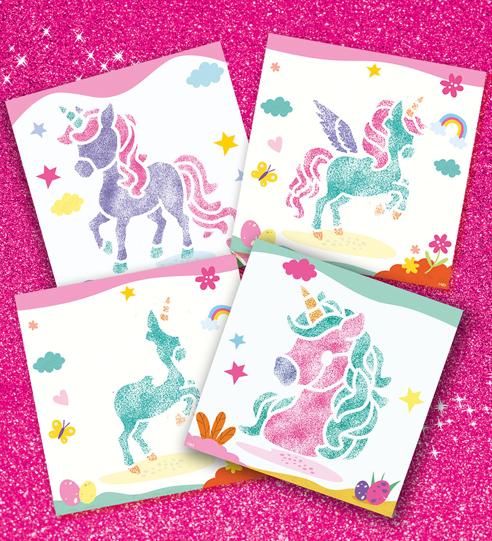 SES Creative Creation Set - Blow Pens - Unicorn