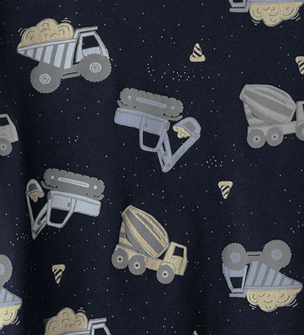 Name It T-Shirt - NmmHector - Navy Blazer m. Print
