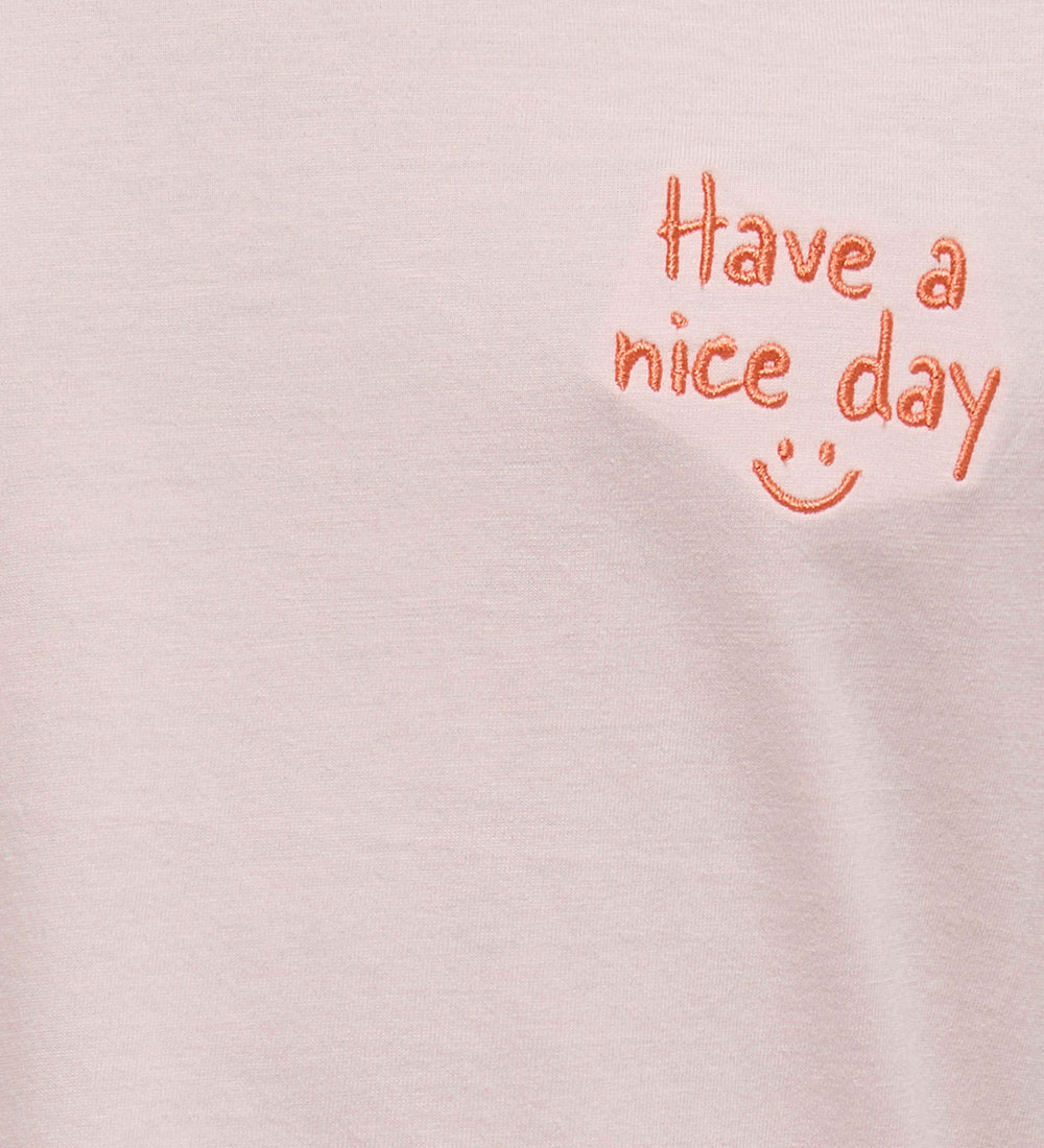 Kids Only T-shirt - KogRex - Mauve Chalk/Happy