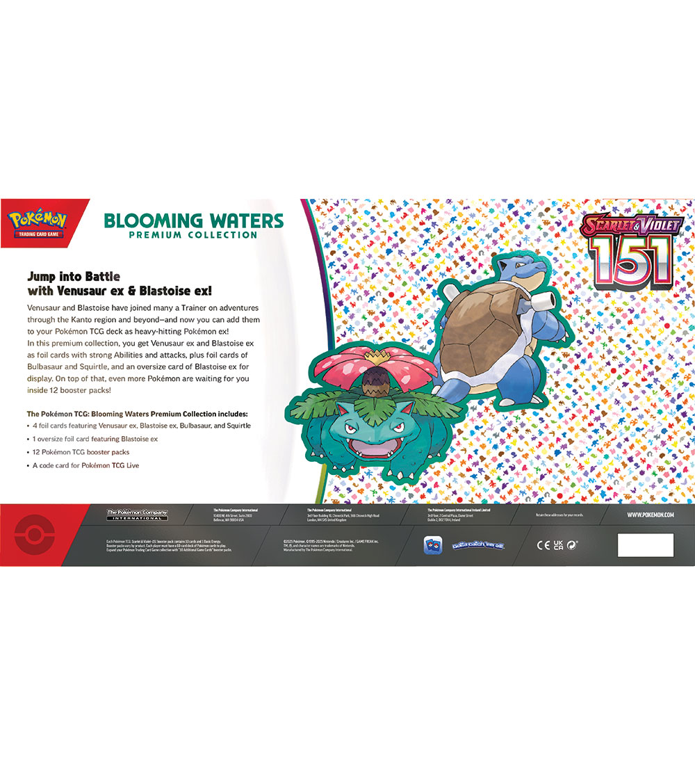Pokémon Trading Card - Scarlet & Violet - 151 - Blooming Waters