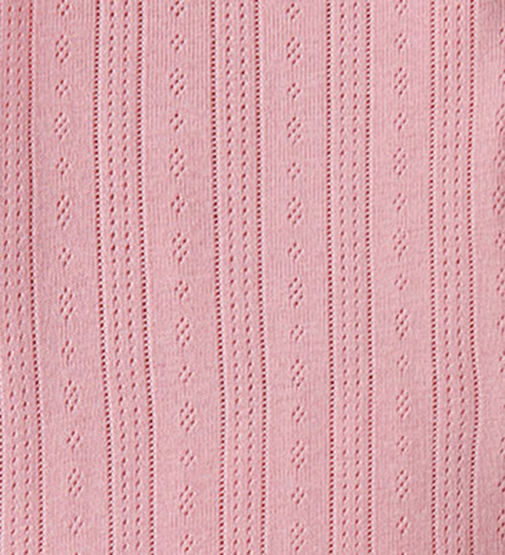 Name It Bodysuit l/s - NbfHappy - Cameo Pink w. Pointelle