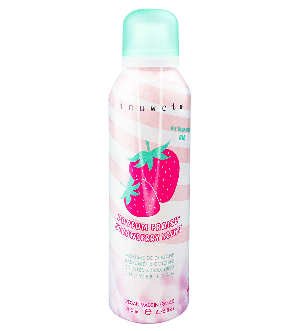 Inuwet Dusjskum - 200 ml - Strawberry