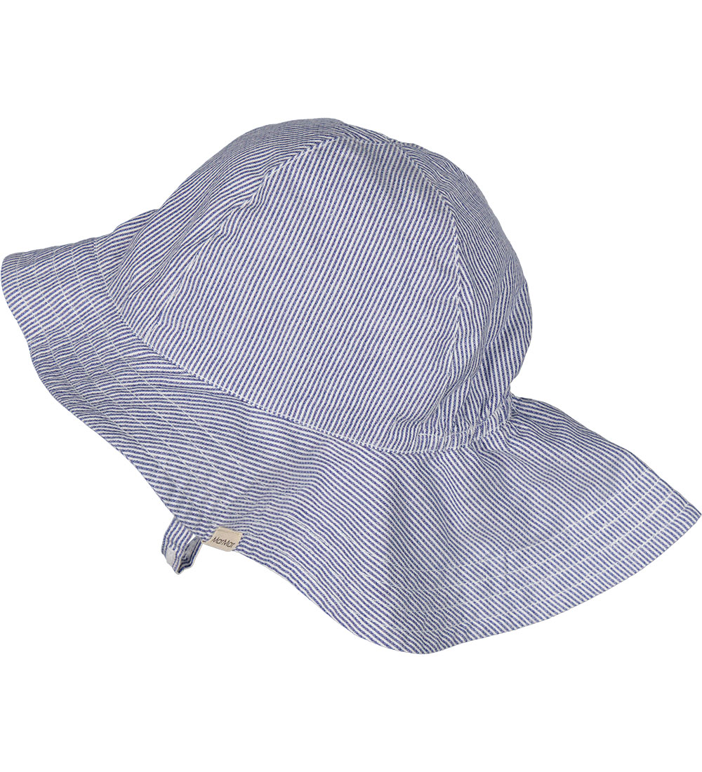 MarMar Sun Hat - Alba Baby Long - Navy Stripe