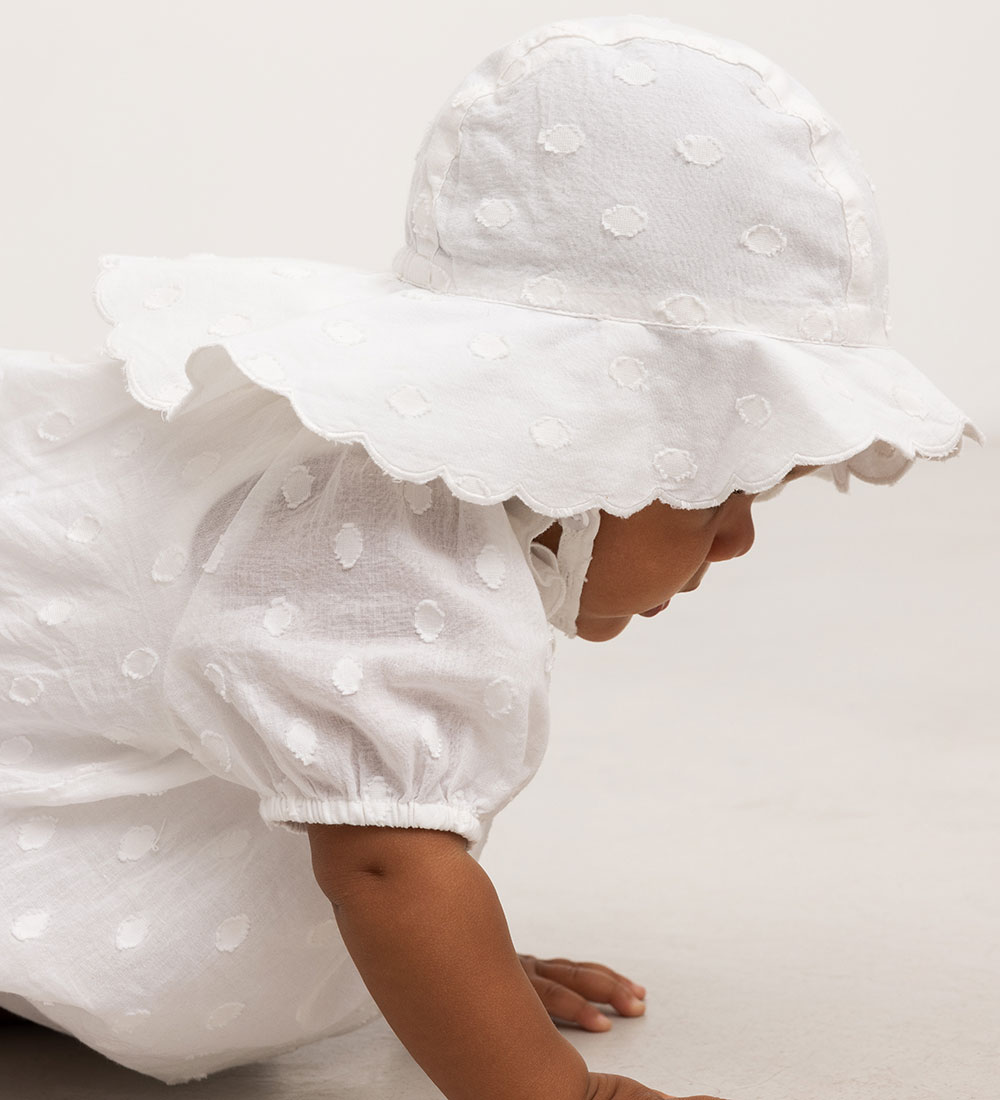 MarMar Aurinkohattu - Alba Baby Pitkä - Hellävarainen White
