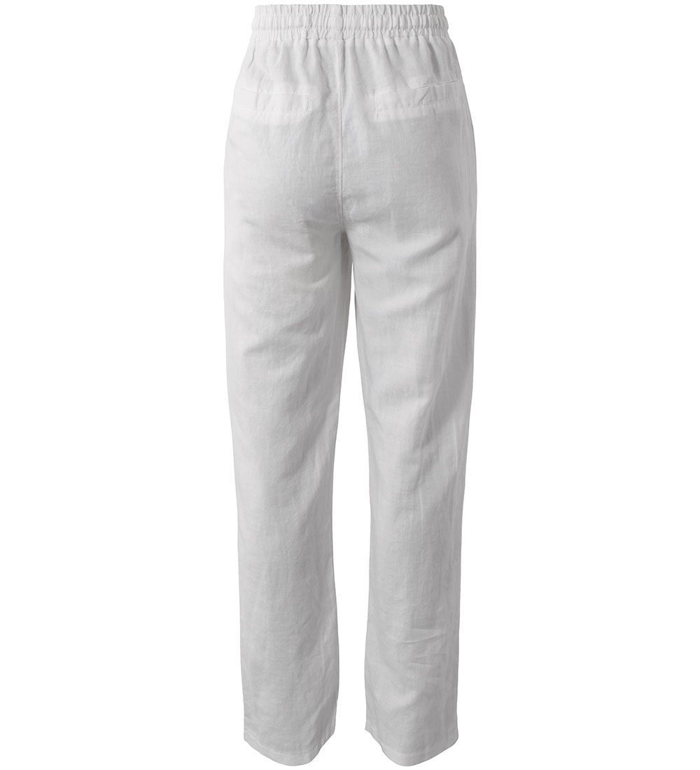 Hound Trousers - Cotton/Linen - White