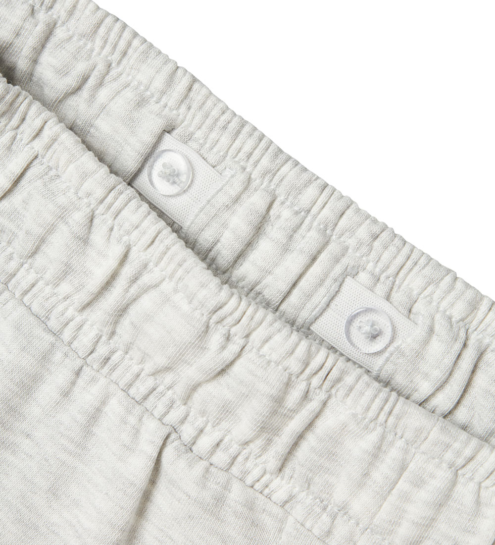 Shorts LMTD - NlmHosk - Light Grey Melange