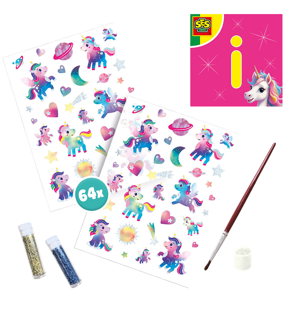 SES Creative Tattoos And Glitter - Unicorn