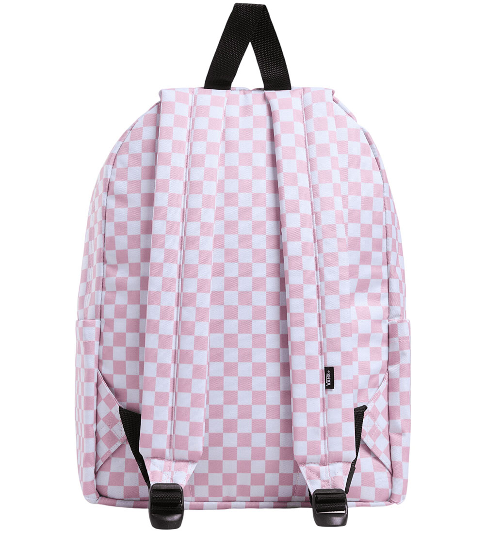 Vans Backpack - Old Skool Grom Check - Coral Blush