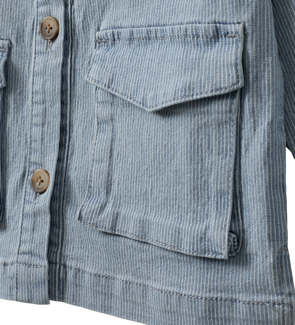 Sofie Schnoor Jacket - Hector - Blue Denim Stripe w. Lightning