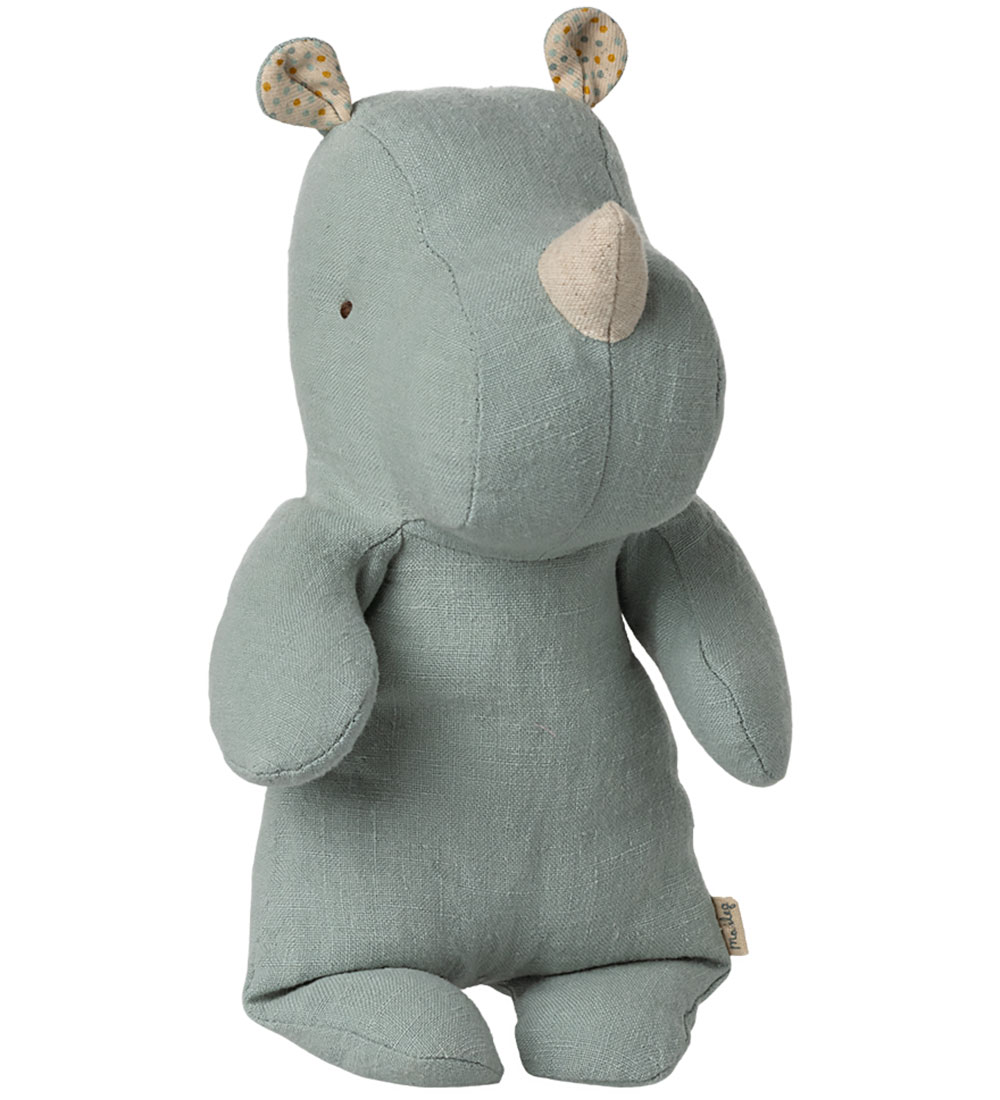 Peluche Maileg - Safari Friends - Rhinocéros - Petit - Vieux Ble