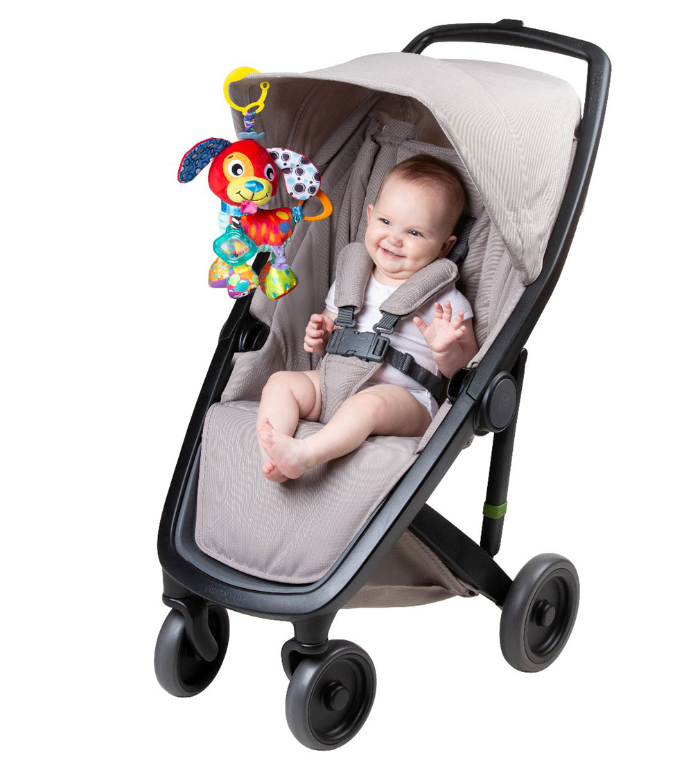 Playgro Pram Clip Toy - Penny Activity dog