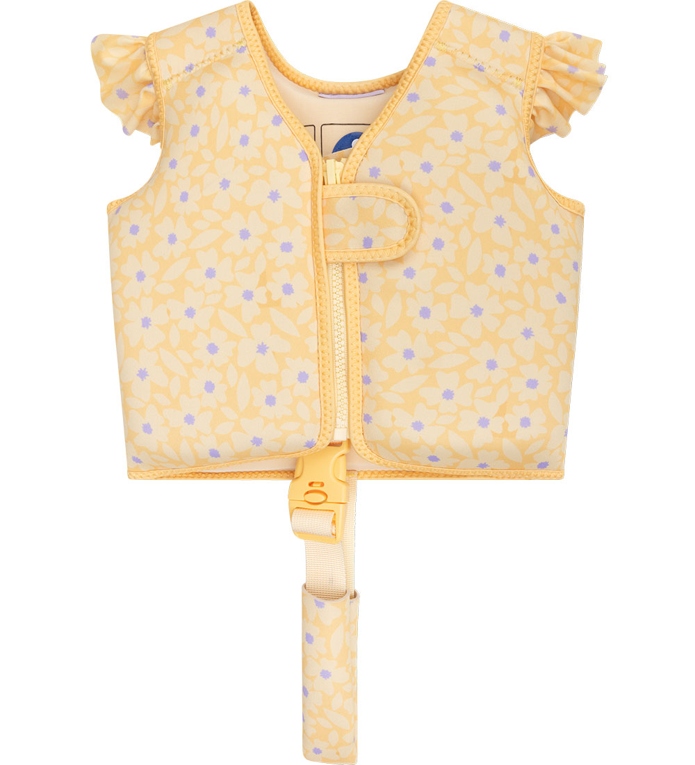 Schwimmen Essentials Schwimmweste - 11-15 kg - Yellow Blumen