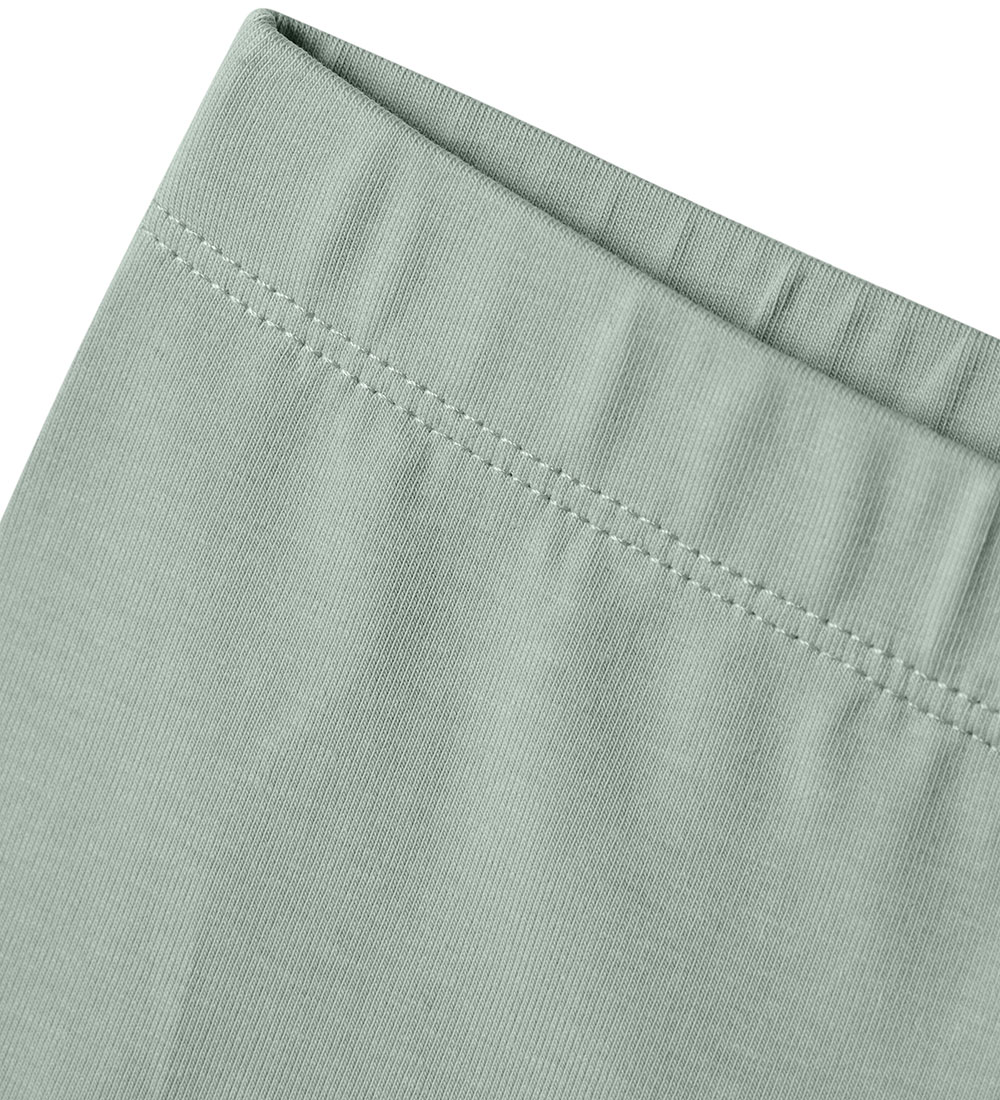 Name It Leggings - NmfVivian - Aqua Gray