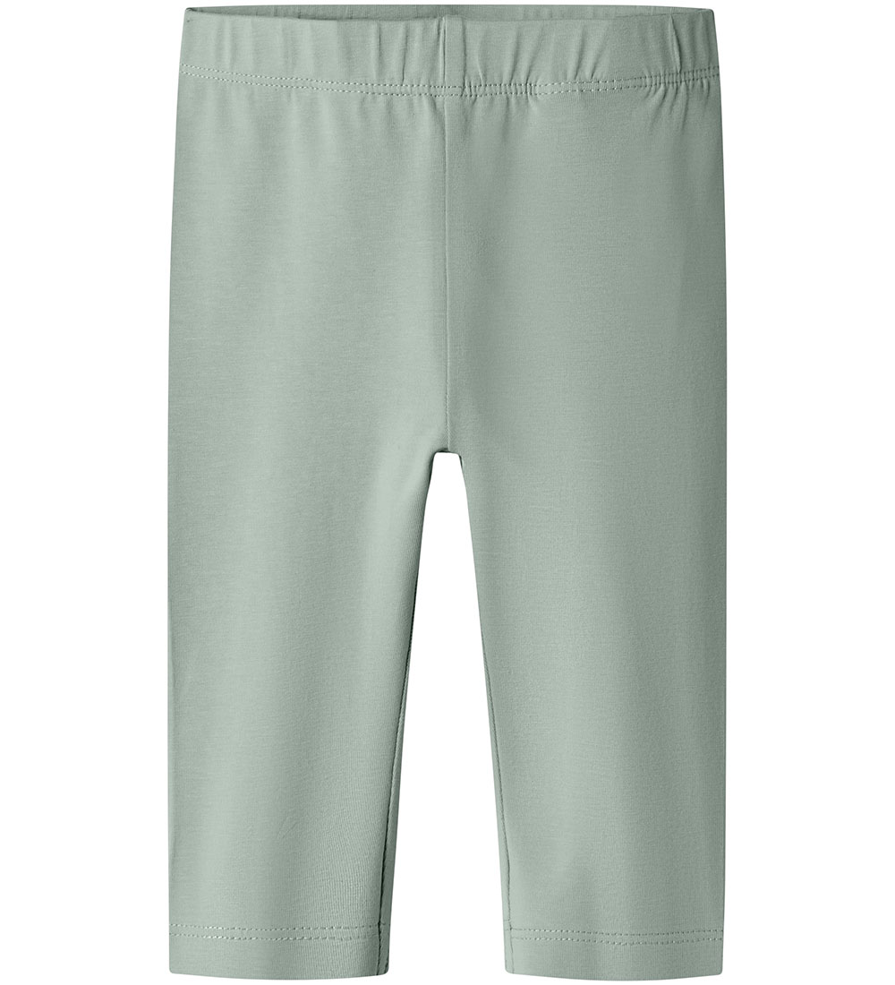 Name It Leggings - NmfVivian - Aqua Gray