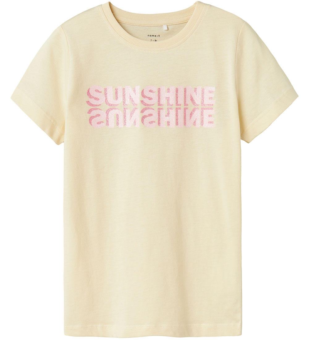 Name It T-Shirt - NkfJemil - Gebleicht Sand