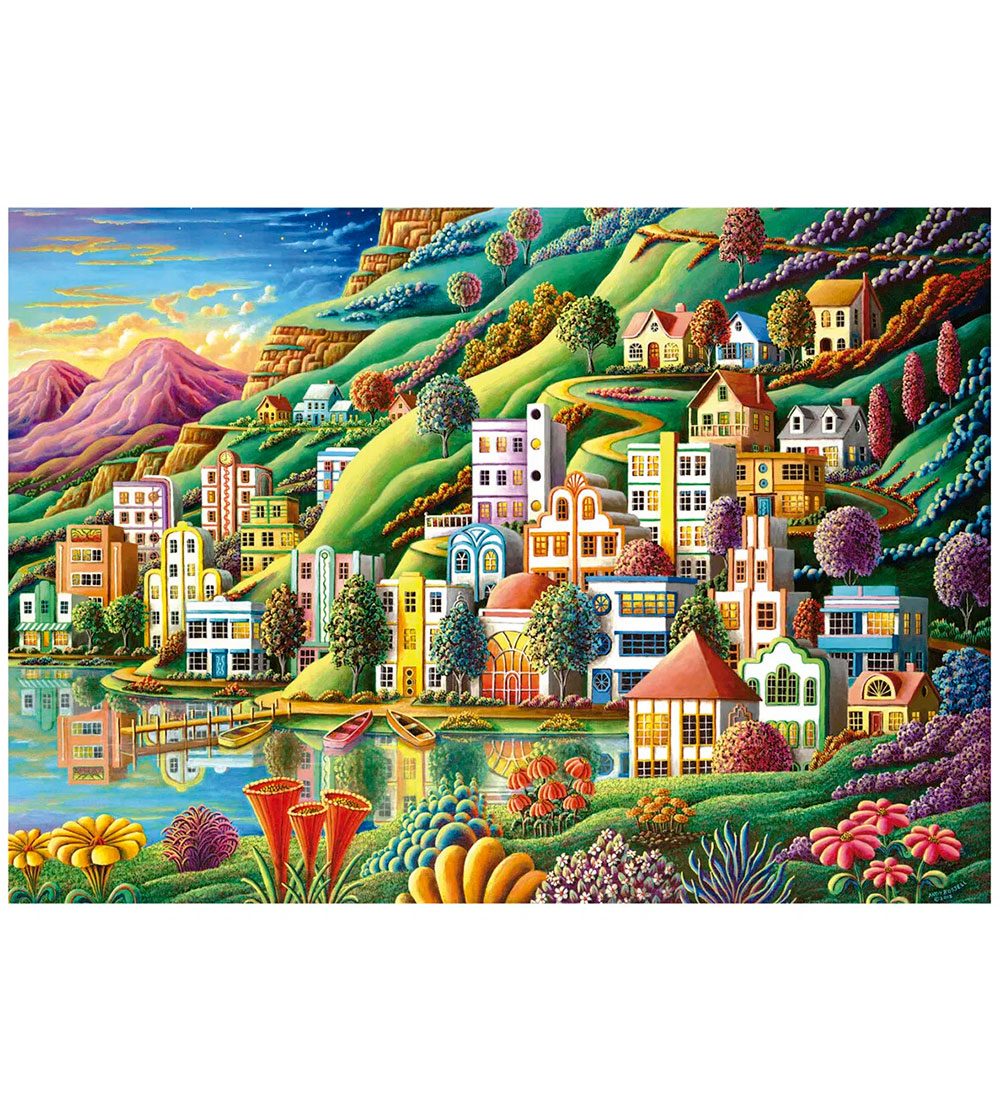 Educa Jigsaw Puzzle - 500 Bricks - Hidden Harbor