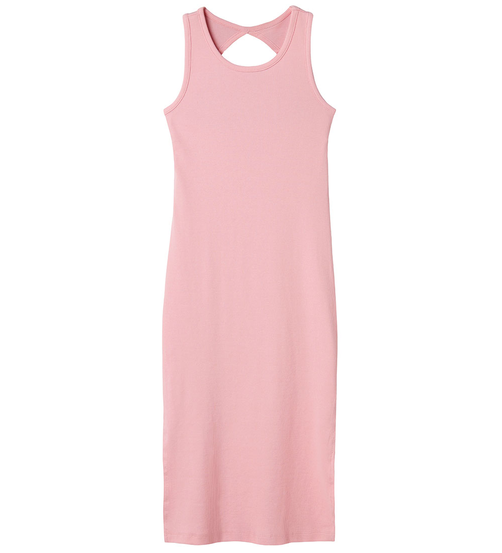 Name It Jurk - Rib - NkfJalgos - Cameo Roze