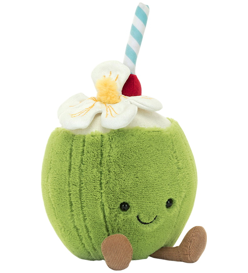 Jellycat Soft Toy - 11x9 cm - Amuseables Aruba Coconut