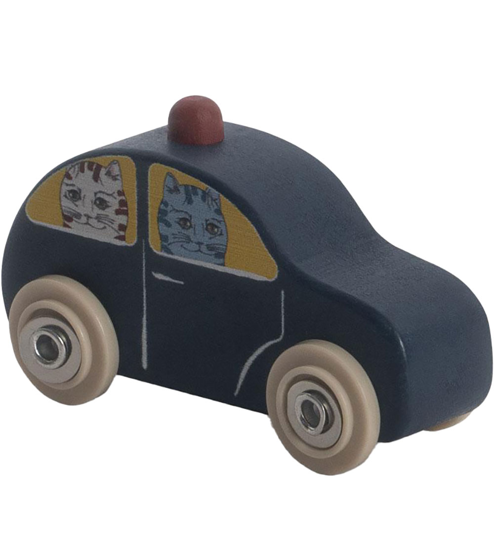 Konges Sløjd Auto - Holz - Kleines Auto - Blau