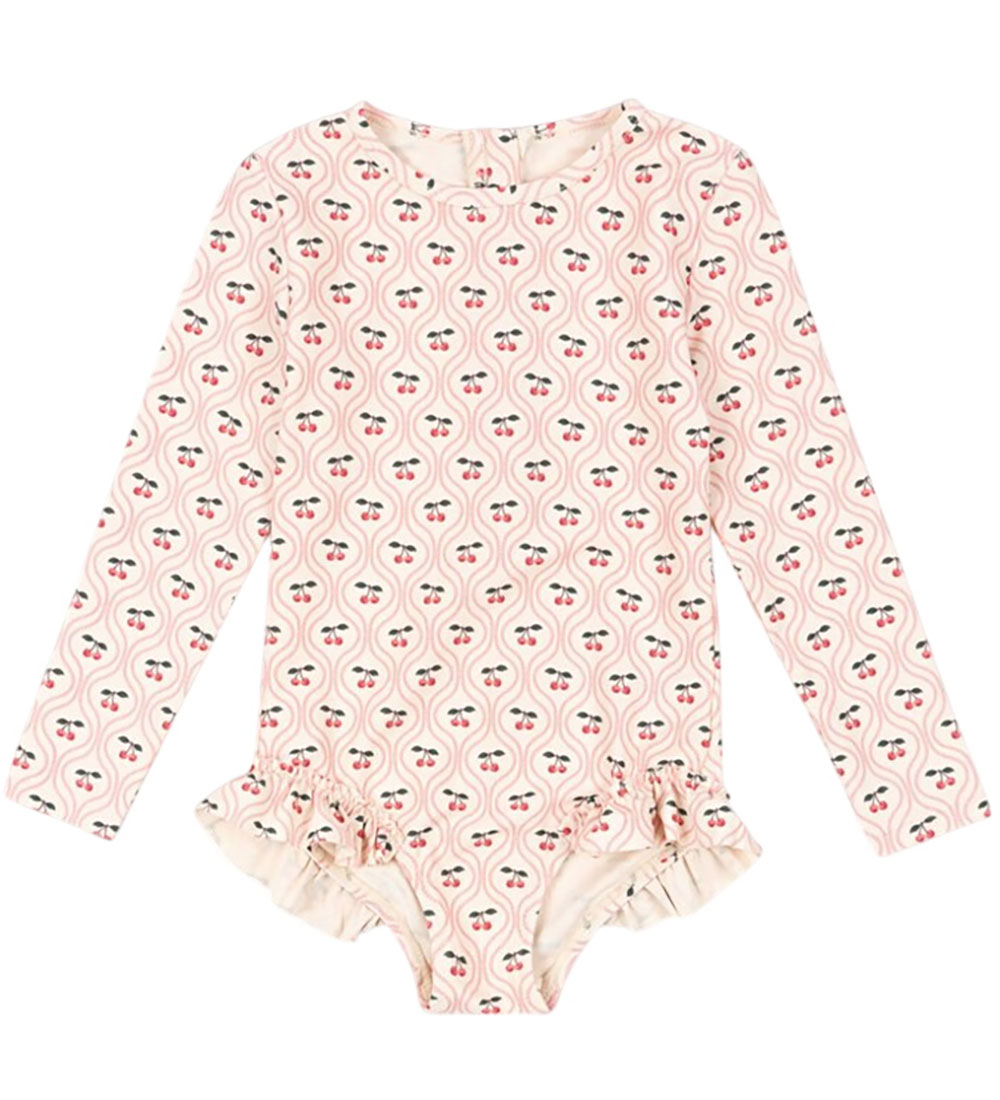 Konges Sløjd Swimsuit - Merle - Cherry Pink Motif